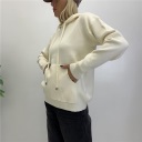 felpa con tasca frontale senza zip comfort